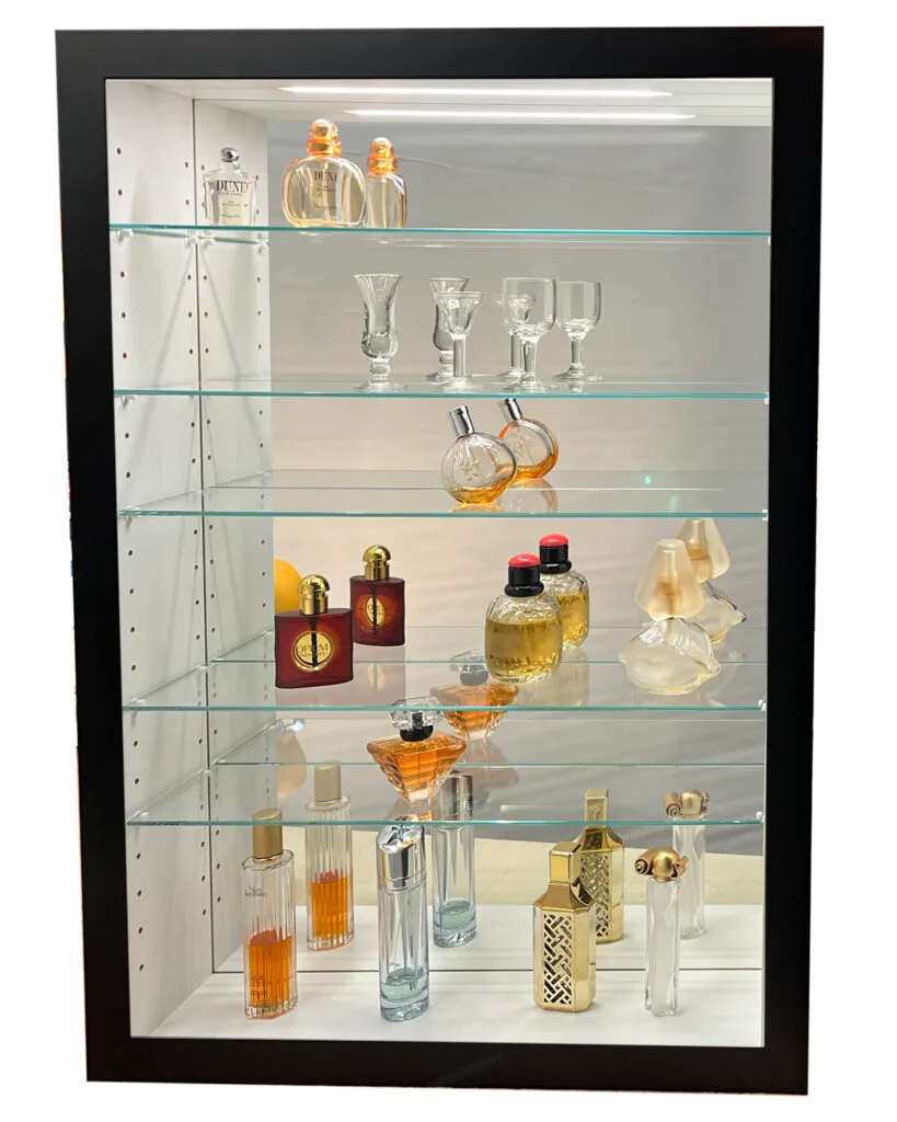 Vitrine murale éclairage Led